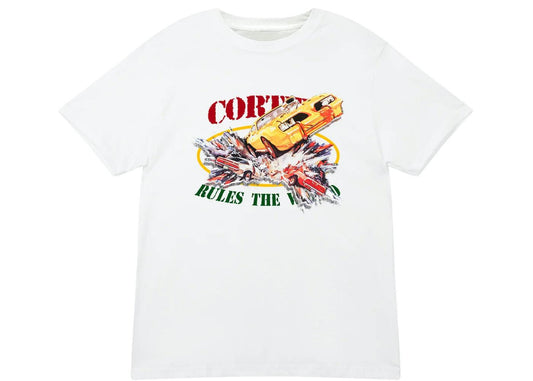 Corteiz Car Crash Tee ‘White’