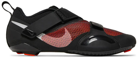Men's Nike SuperRep Cycle Black Hyper Crimson