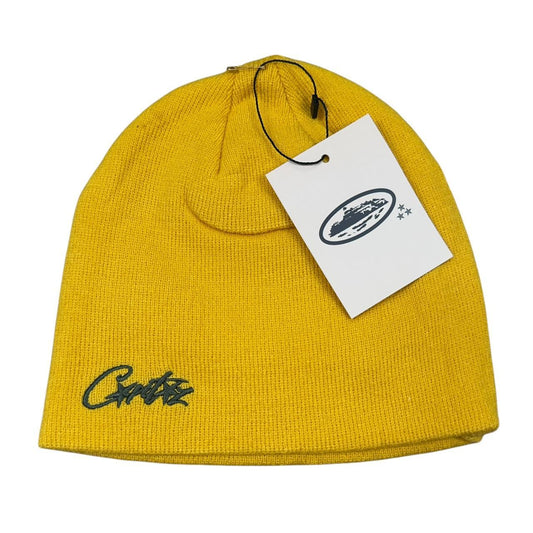 Corteiz Yellow Strike Beanie