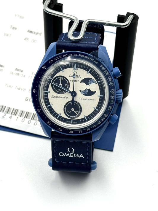 Swatch x Omega Moonphase Mission To The Super Blue Moon